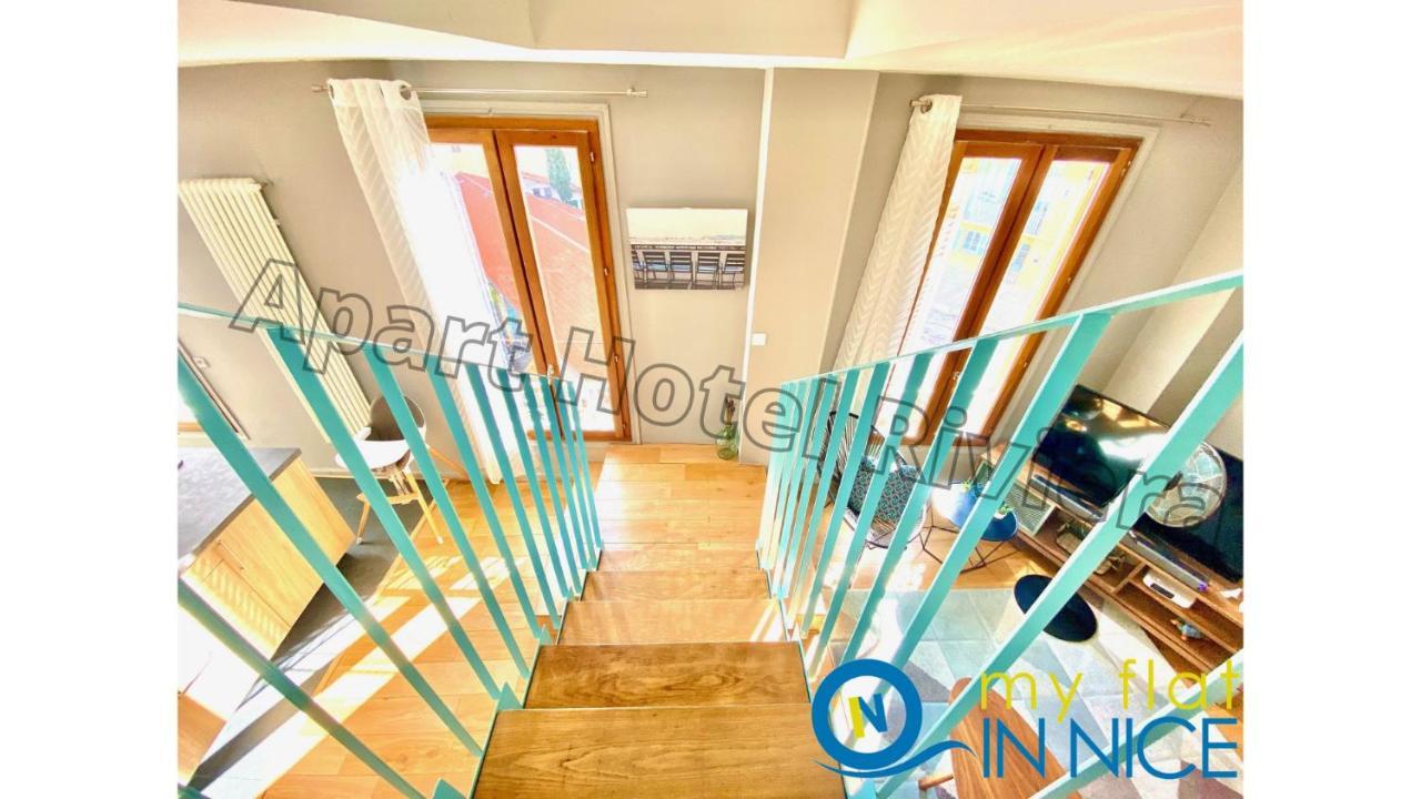 Aparthotel Riviera Nice Cote D'Azur - Old Port - Amazing Ac Duplex 3 Bedrooms 2 Bathrooms- Duplex Maison Du Port Экстерьер фото